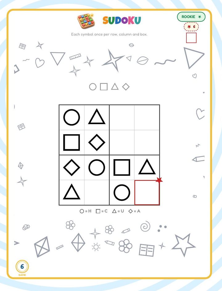 The sudoku — Pirates and Treasure