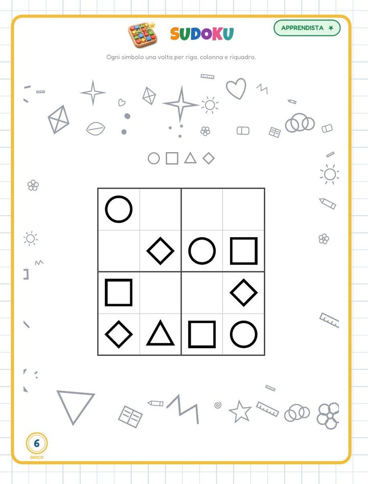 Il sudoku — Pirati e tesori