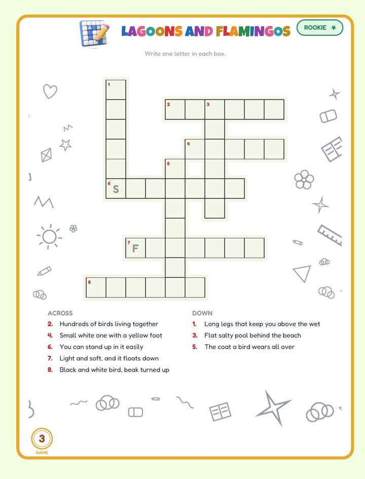 The crossword — Sardinia