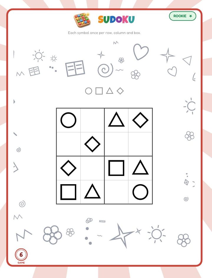 The sudoku — Space and the Universe