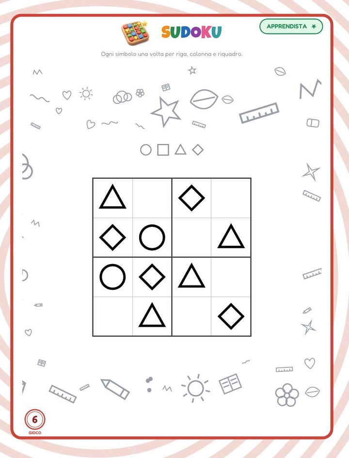 Il sudoku — Spazio e universo