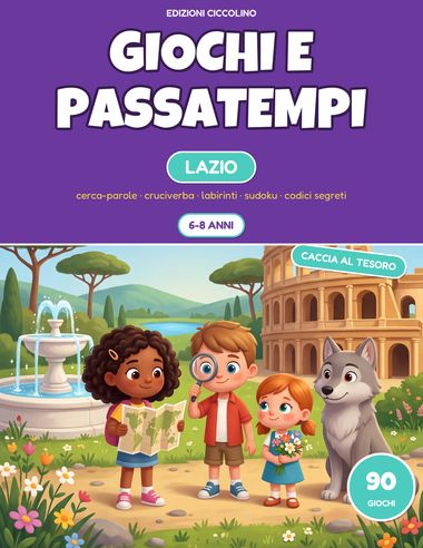 Giochi e passatempi per bambini 6-8 anni — Lazio