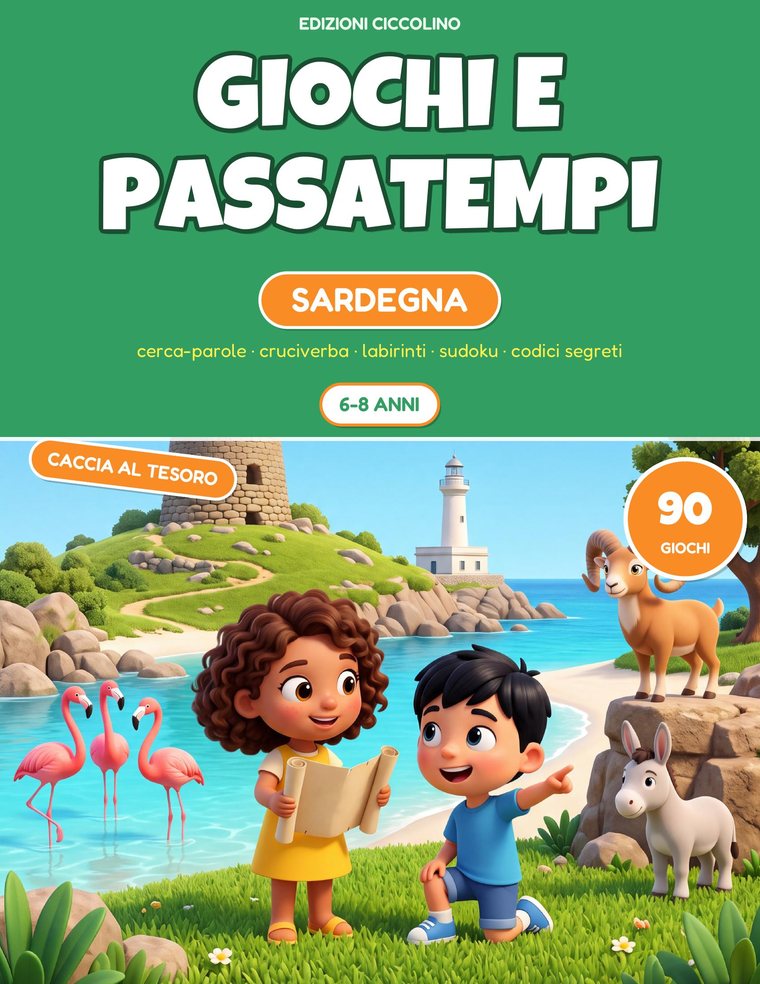 Giochi e passatempi per bambini 6-8 anni — Sardegna