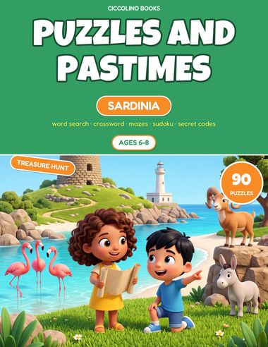 Puzzles and Pastimes for Kids Ages 6-8 — Sardinia
